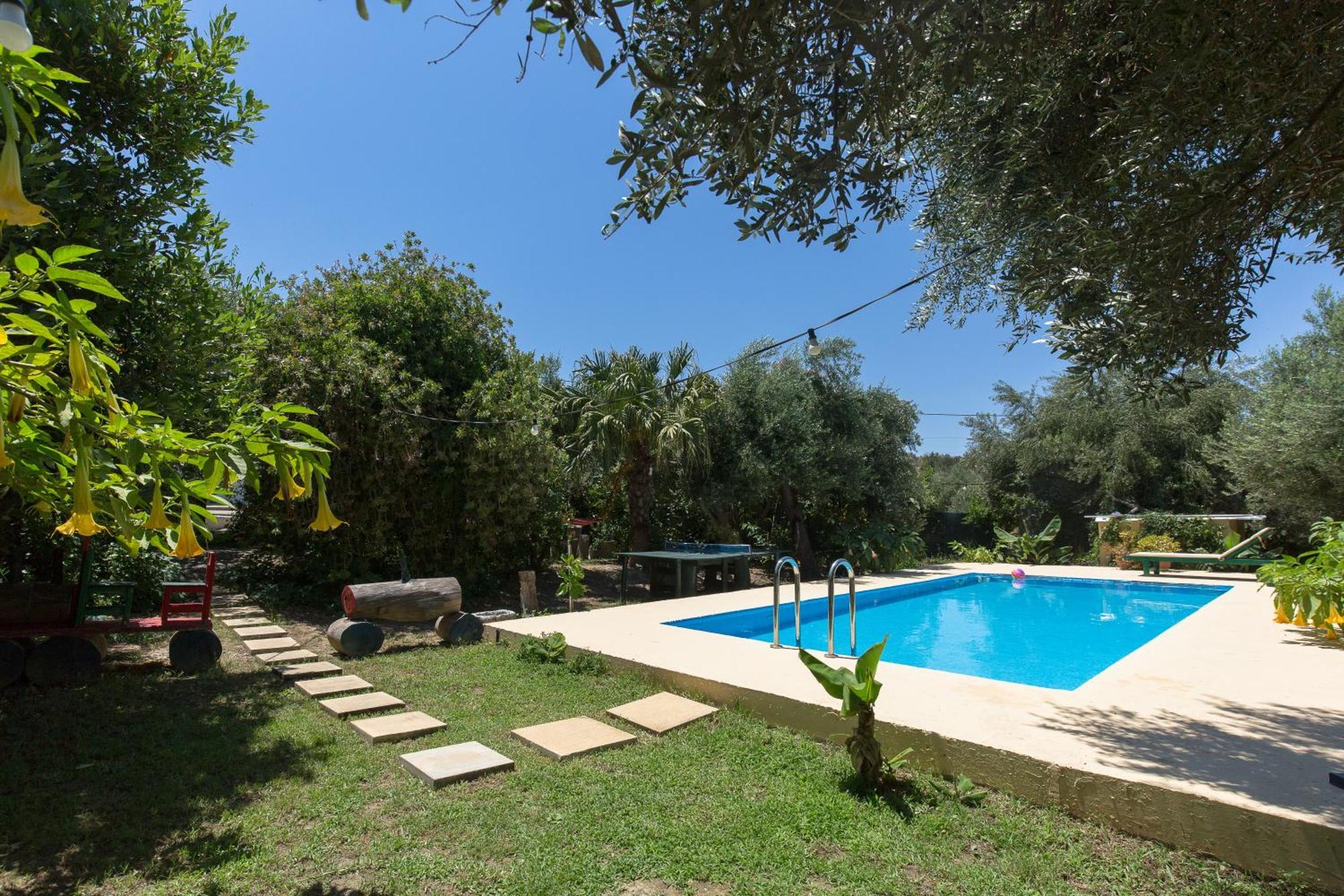 Sofiana'S Garden Retreat With Private Pool Διαμέρισμα Dhrapaniás Εξωτερικό φωτογραφία