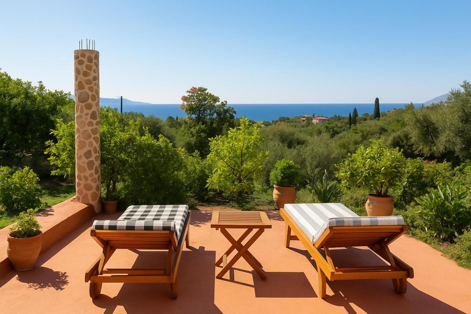 Sofiana'S Garden Retreat With Private Pool Διαμέρισμα Dhrapaniás Εξωτερικό φωτογραφία