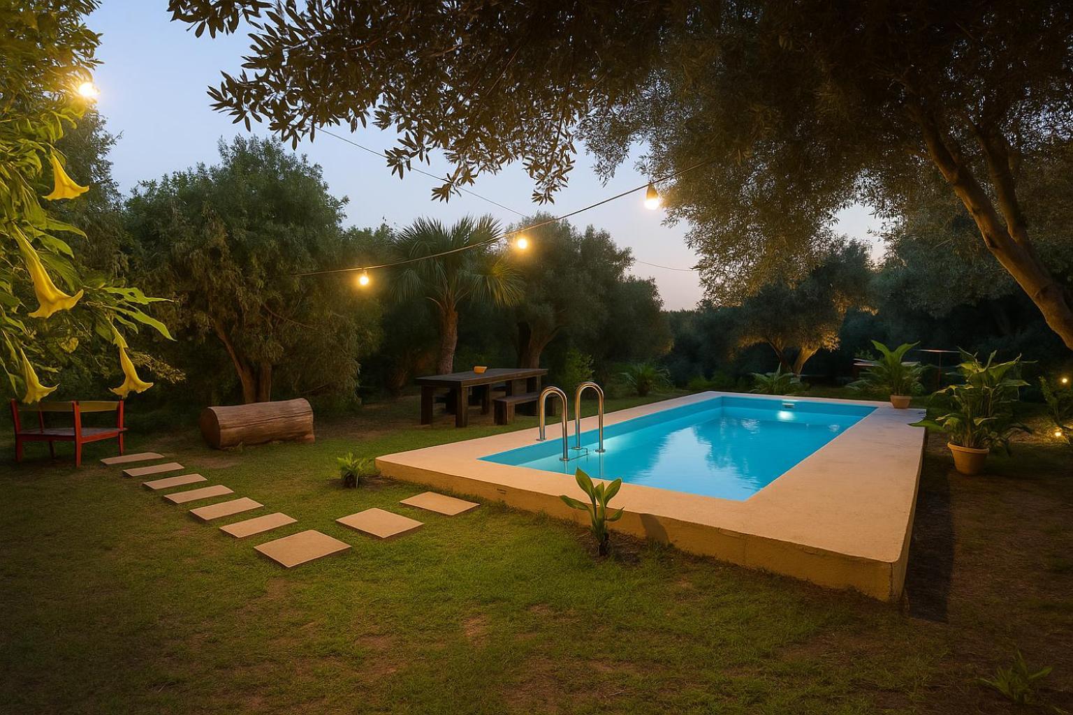 Sofiana'S Garden Retreat With Private Pool Διαμέρισμα Dhrapaniás Εξωτερικό φωτογραφία